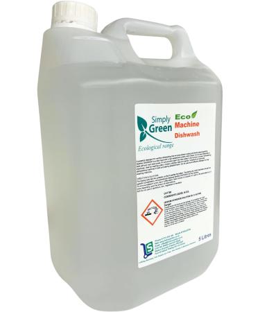 2 x 5 Litre Eco Machine Dishwash Liquid Simply Green - Buy Online on GoSupps.com