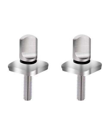 Sikawai Fin Screw 316 Stainless Steel No Tool Fit for Longboard and SUP Surfing Accessories - 2 Pack/3 Pack