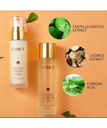 Goat Milk Skin Care Set - 2 Piece Hydrating & Smoothing Formula for Nourished Skin | Replenish Dry Skin & Improve Roughness - Buy Online on GoSupps.com