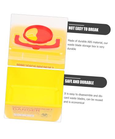 Buy Iwowhero Compact Container Recycling Box for Razor Blades & Cannula - Safe Storage for Broken Blades | International Shipping - Buy Online on GoSupps.com