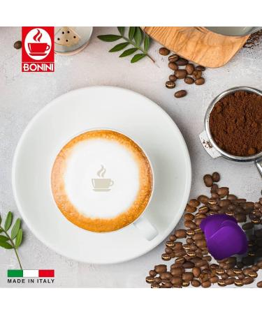 Caffe Bonini Nespresso Compatible Gourmet Espresso Capsules for Original Line Nespresso Machine 50 Count (Forte - Intensity 10) - Buy Online on GoSupps.com