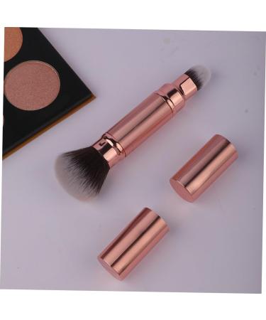 SOESFOUFU Double-ended Makeup Brush Makeup Powder Brush Loose Powder Brushes Liquid Brush Powder Blush Brush Concealer Brush Retractable Makeup Brush Travel Mix Plastic Applicator - Buy Online on GoSupps.com
