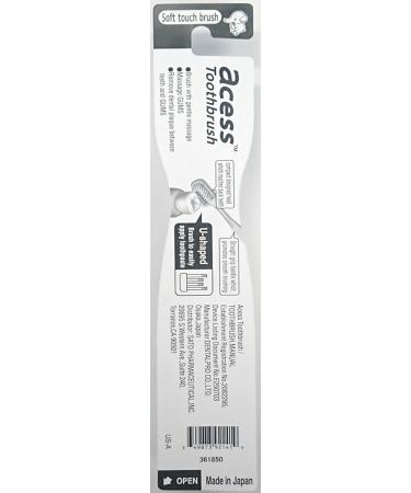 Sato Access Toothbrush for Gum Care | Optimal Dental Health - 1 Toothbrush - Buy Online on GoSupps.com