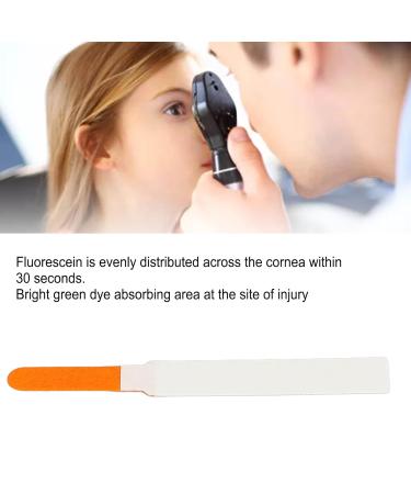 Fluorescent Eye Strips - 10 Pieces Non-Invasive Cornea Test Strips for Ophthalmology | Professional & Individually Bagged - Buy Online on GoSupps.com