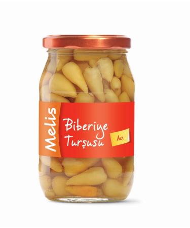 Melis Pickled "Baby" Peppers very hot Biberiye 335 g
