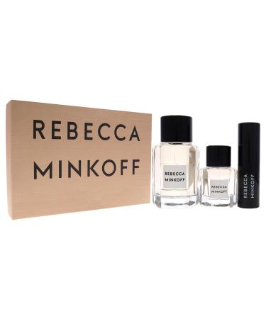 Rebecca Minkoff Eau De Parfum - Feminine Accents Of Jasmine And Coriander - Radiate Sensuality And Warmth With A Magnetic Aura - Gluten Cruelty And Phosphate Free - Vegan 3 Pc Gift Set - Buy Online on GoSupps.com