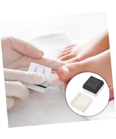 Housoutil manicure Painting Practicing Stamper Manicure tools Nail Art Salon Practice Supply practice supplies Accessories nail Practice Stamper Manicure Accessory 3.6x3.6cm White - Buy Online on GoSupps.com