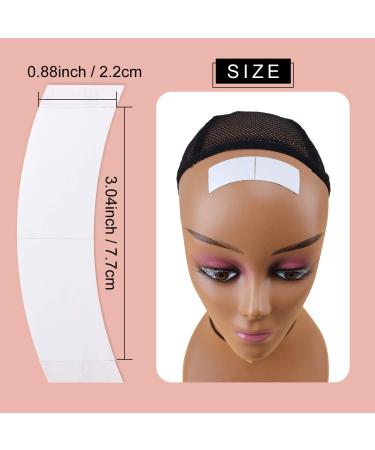 Lace Front Wig Tape - 36 Double-Sided Waterproof Adhesive Strips for Hair Extensions & Toupees - Strong Hold - Buy Online on GoSupps.com