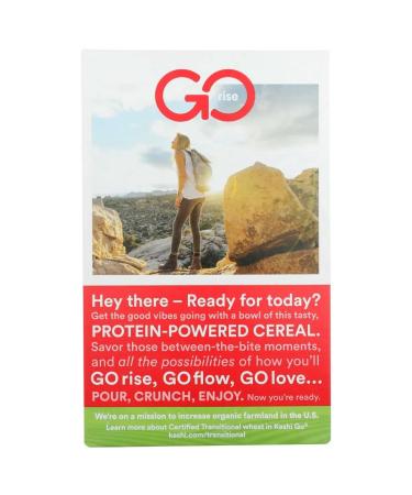 Kashi GoLean Cereal Original - 13.1 oz | High Protein & Fiber Breakfast Option - Buy Online on GoSupps.com