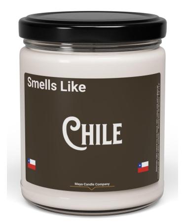 Natural Scented Soy Candle 9oz Chile Fragrance Romantic Gift (Clean Cotton)