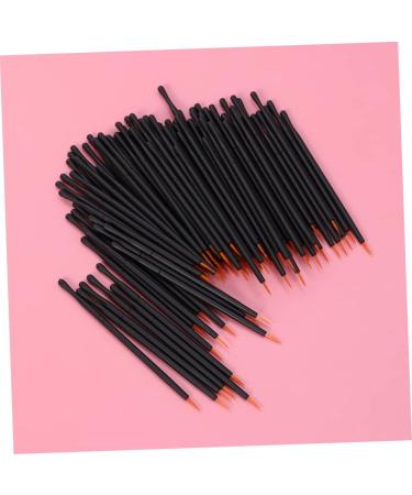 Mikinona Lip Liner Brush Eyeliner 100pcs Eyeliner Makeup Tools Wand Applicator Girl Makeup Brush Brush Liquid Eyeliner Brush - Buy Online on GoSupps.com