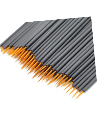 VINTORKY 100pcs Eye Makeup Tools White Liquid Eyeliner Eye Gel Eyeliner Brushes Fine Point Makeupset Orange 15cmX10cm Orange - Buy Online on GoSupps.com