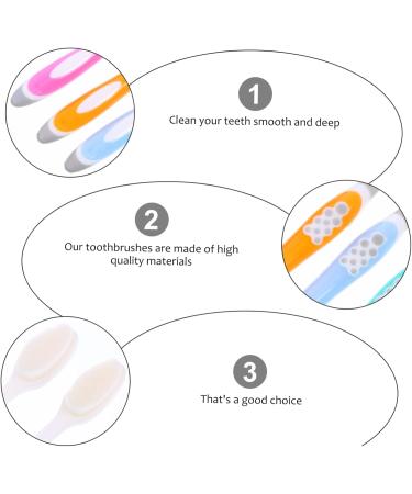 Gleavi 8 STK Ultrafine Soft & Automatic Baby Toothbrushes - Travel-Friendly Whitening & Daily Care - Buy Online on GoSupps.com