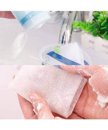 15pcs Soap Scrub Mesh Bags - AIFUDA Natural Soap Saver Holder for Shower Wash & Foam - Perfect for Soap Drying - Buy Online on GoSupps.com