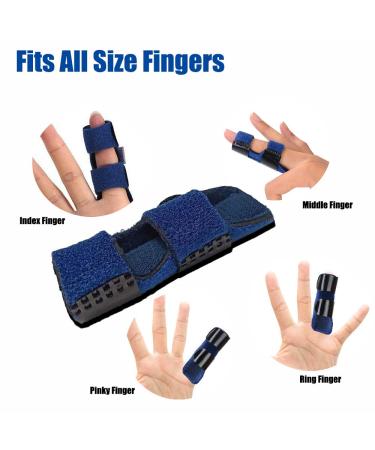 Buy Finger Splints for Kids - Compression Support with Aluminium Pain Relief for Knuckle Immobilization & Straightening Brace - Buy Online on GoSupps.com