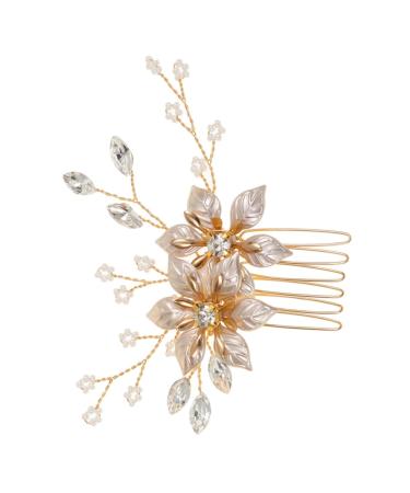 MAGICLULU Decorative Hair Comb Hanfu Hair Accessories Hair Comb Wedding Formal Hair Accessories for Women Hair Styling Accessories Side Hair Comb Wedding Hair Clip Rhinestone Hair Comb