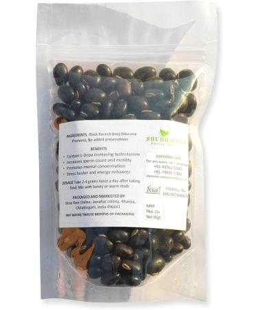 ORGANIZE Shudh Online Zwarte Kaunch BeejMucuna Pruriens 1000 grams - Buy Online on GoSupps.com
