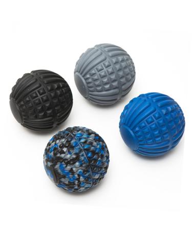 HAPINARY Yoga Ball Foot Massage Ball Muscle Massager Fitness Roller Size 1 Black