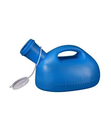 Male Urinal Bottle 2000ML Male Urinal Portable Mens Potty Travel Toilet Pee Bottle Collector
