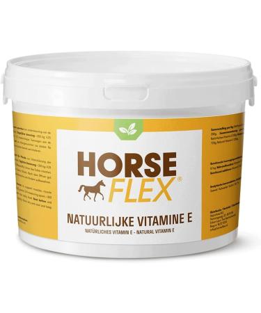 Natural Vitamin E Powder for Horses - Horse Flex 540g | Supports Muscle Health & Fertility - No Added Selenium - Buy Online on GoSupps.com