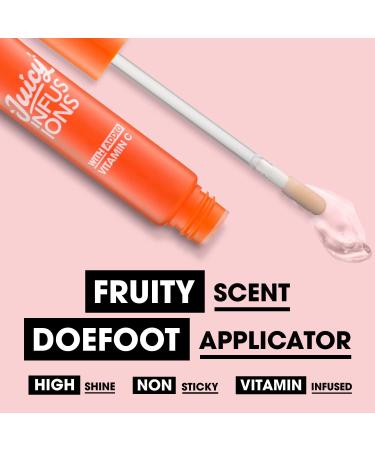 Collection Cosmetics Gloss Me Up Juicy Infusion Orange Lip Gloss 9ml | Hydrating Formula with Vitamin C | Orange Scented - Buy Online on GoSupps.com