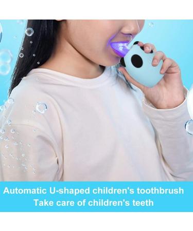 Buy Cute Children's Electric Sonic Toothbrush - Automatic 3 Modes Smart Cleaning - Perfect Gift (Blue) - Buy Online on GoSupps.com