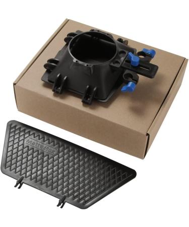 Fotga ABS Plastic Matte Box with 15mm Rail Rod Clamp Sunshade for Camera Cage | Compatible with Canon, Fuijifilm, Panasonic and more - Buy Online on GoSupps.com