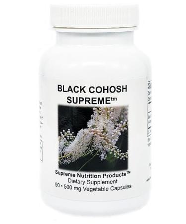 Supreme Nutrition Black Cohosh Supreme 90 Pure Vegetarian Capsules 90 Count (Pack of 1)