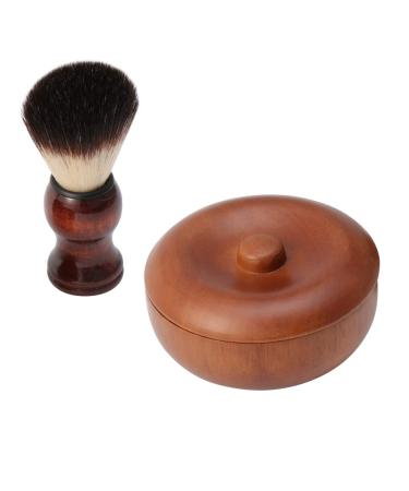 Premium Badger Hair Shaving Brush Kit for Men | Bamboo Soap Bowl & Soft Fur Beard Brush | Perfect Shaving Accessories for a Smooth Shave - Buy Online on GoSupps.com
