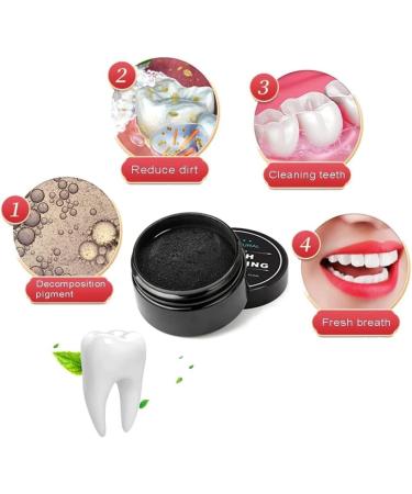 Buy Natural Teeth Whitening Charcoal Powder - Organic Chemical-Free Oral Care | 1.02 Ounce Pack - Buy Online on GoSupps.com