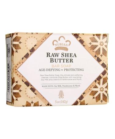 Nubian Heritage Raw Shea Butter Bar Soap 5 Ounce