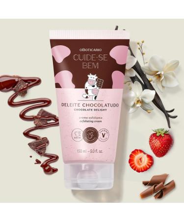 O BOTICARIO O Botic rio Cuide-se Bem Chocolate Body Scrub Delight | Body Scrub Woman Scented Removes Impurities Vegan 150g - Buy Online on GoSupps.com