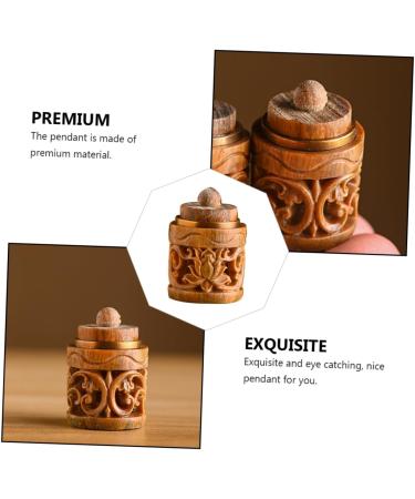 HEALLILY Aroma Diffuser Pendant - Sweet Sandalwood Car Scents & Essential Oil Accessories for Women | Stylish Air Freshener for Bags & Cars - Buy Online on GoSupps.com
