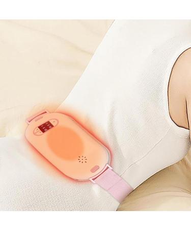 Portable Heating Pillow for Back Pain Relief | 3 Heat & Vibration Massage Modes | Fast Heating Wrap Belt for Women - Buy Online on GoSupps.com
