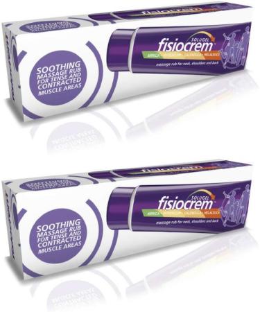 Fisiocrem Solugel - Premium Arnica Massage Cream for Immediate and Long-Lasting Relief for Neck Shoulders and Back - 500ml (Pack of 2) - Buy Online on GoSupps.com