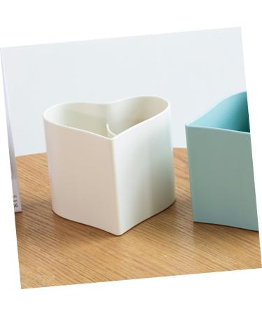 Holibanna Makeup Brush Organizer Cutlery Storage Bucket Pencil Cups for Desk Office Girl Heart Storage Rack - Buy Online on GoSupps.com