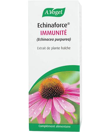 A.VOGEL - Echinaforce immunity Food supplement Improves the body's resistance - Fresh plant extract of echinacea purpurea Organic plant active ingredients - oral solution - 50 ml - Buy Online on GoSupps.com