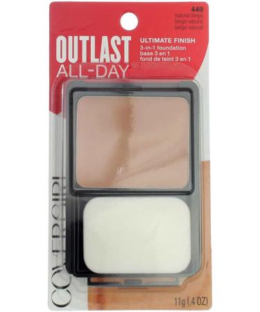 CoverGirl Ultimate Finish Liquid Powder Makeup Natural Beige 440 - Set of 2 - Buy Online on GoSupps.com