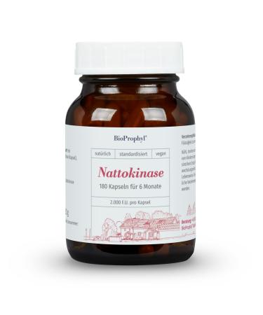 BioProphyl Nattokinase - 2 000 FU - 100 mg Nattokinase - 180 vegetarian capsules
