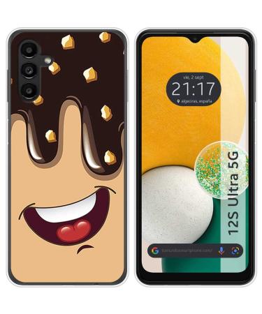 Tumundosmartphone Silicone Case for Samsung Galaxy A13 5G Chocolate Ice Cream Design