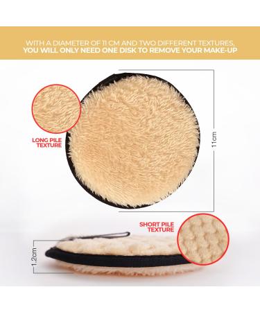 Microfiber Cleaning Discs Set of 4 - Beige | Premium Quality & Fast Shipping Worldwide - Buy Online on GoSupps.com