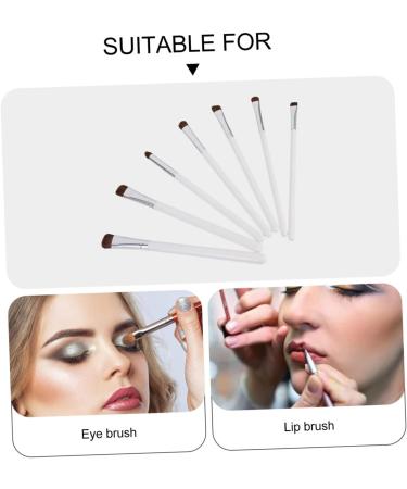 7pcs Eye Shadow Brush Set Make up Eye Cosmetics Wooden Handle for Makeup Mix - Buy Online on GoSupps.com