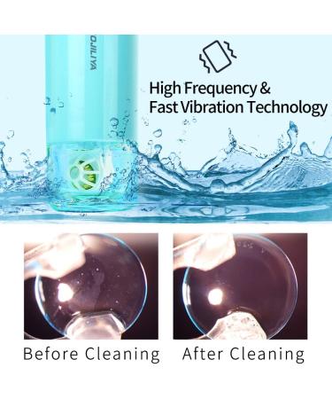 Unibana Contact Lens Cleaner Machine with USB Charger - Automatic Vibration Cleaning Kit for Soft Contact Lenses - Travel-Friendly (Blue) - Buy Online on GoSupps.com