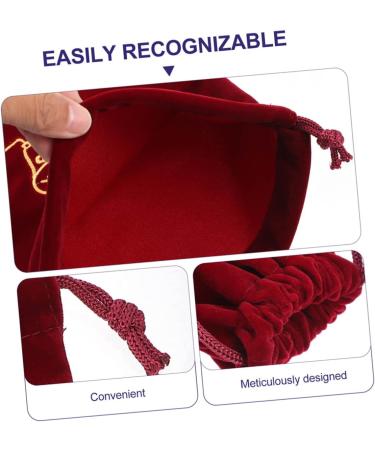 CANIGHT 4pcs Storage Bag Drawstring Bags Drawstring Bags Hair Tools Travel Bag Travel Tote Bag Fabric - Buy Online on GoSupps.com