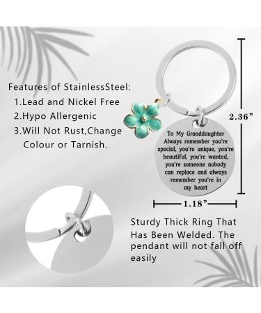 Granddaughter Gifts - Keychain, Journal, Mirror | Birthday Gift from Grandma - Buy Online on GoSupps.com