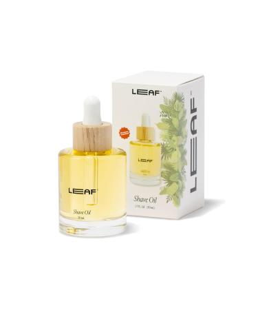 Leaf Shave Oil 1.7 fl oz - Pre & Post Shave Oil for Smooth Shave | Reduce Irritation | Women & Men - Buy Online on GoSupps.com
