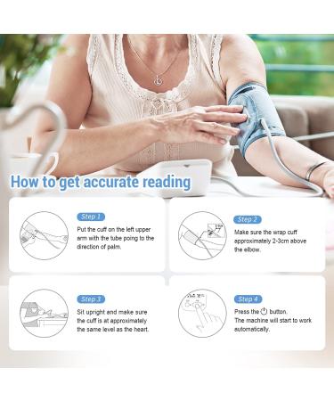 SCIAN Digital Blood Pressure Monitor Upper Arm -USB Charging 90 Memory | Accurate Automatic Blood Pressure Machine for Home & Clinical Use (Blue) - Buy Online on GoSupps.com