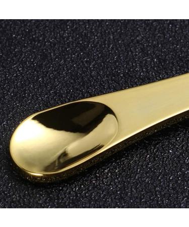 4 Pcs Mini Metal Cosmetic Spatulas Cream Mask Spoon Beauty Scoop Mixing Spatulas and Makeup Scoop - Buy Online on GoSupps.com