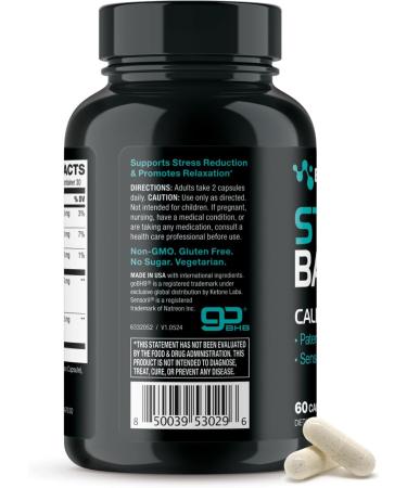 Calming Cortisol Supplement for Women & Men - Clinically Validated Sensoril Ashwagandha and goBHB Mood Support Supplement for Balanced Energy & Focus and Cortisol Support - 3rd Party Lab Tested - Buy Online on GoSupps.com