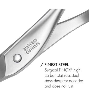 GERMANIKURE Rounded Baby Nail Scissors - Surgical Stainless Steel Manicure Tools - Made in Solingen Germany - Buy Online on GoSupps.com